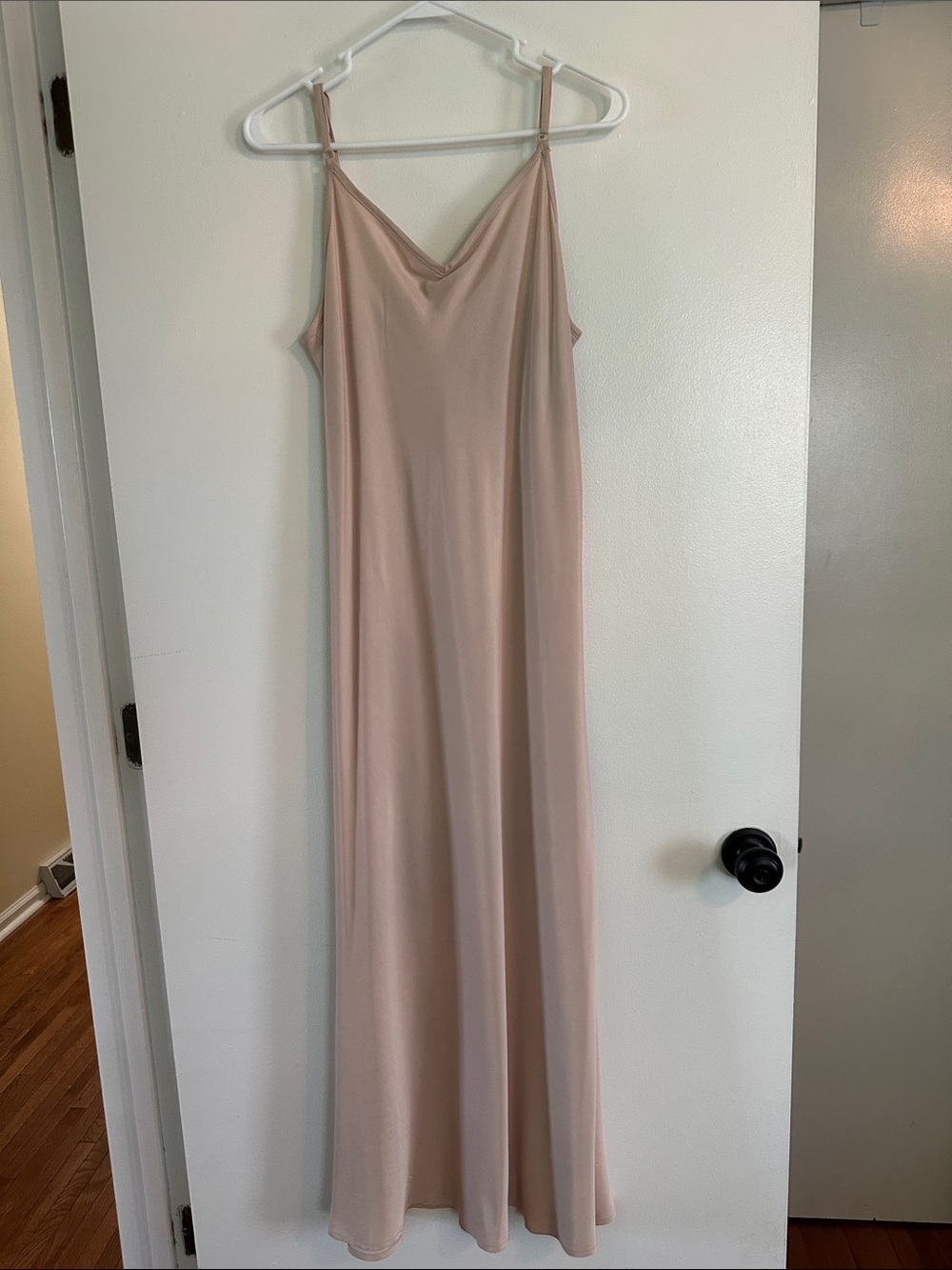 Express Pale Blush Pink Maxi Dress